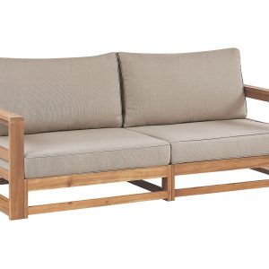 Sofa ogrodowa z certyfikowanej akacji jasne drewno 305192 Sofa ogrodowa z certyfikowanej akacji jasne drewno 305192