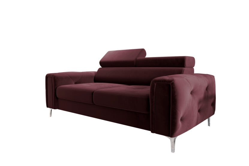 Sofa Orion II 185cm bez funkcji spania regulowane zagłówki tkanina 957853