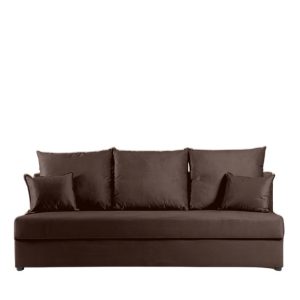 Sofa paco rozkładana wypoczynkowa brązowa z funkcją spania 721926 Sofa paco rozkładana wypoczynkowa brązowa z funkcją spania 721926