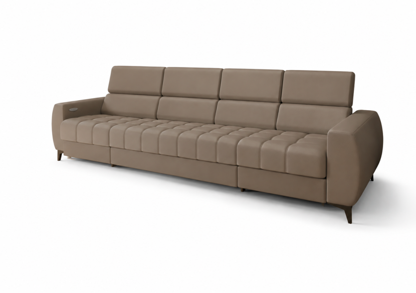 Sofa Porto IV Relax 331 cm – duża nowoczesna sofa z funkcją relax skóra 1051152