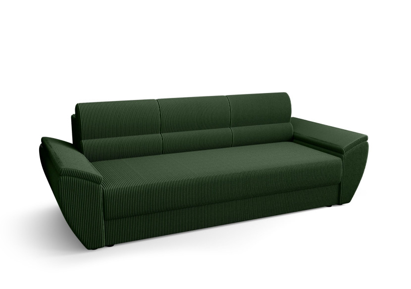 Sofa REBIBIS z funkcją spania poso 14 ciemnozielony 815624