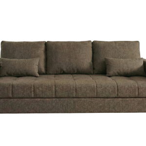 Sofa Rozkładana 3-Osobowa 226 cm Siedzisko Pianka T30 + Bonell LUCIA Brąz 873681 Sofa Rozkładana 3-Osobowa 226 cm Siedzisko Pianka T30 + Bonell LUCIA Brąz 873681