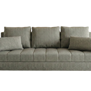 Sofa Rozkładana 3-Osobowa 226 cm + Siedzisko Pianka T30 – LUCIA Szary 873666 Sofa Rozkładana 3-Osobowa 226 cm + Siedzisko Pianka T30 – LUCIA Szary 873666