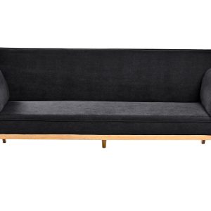 Sofa rozkładana ASAA Czarny 727781 Sofa rozkładana ASAA Czarny 727781