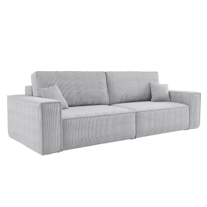 Sofa rozkładana BEST z pojemnikiem na pościel tkanina Poso Jasnoszary 596192 Sofa rozkładana BEST z pojemnikiem na pościel tkanina Poso Jasnoszary 596192