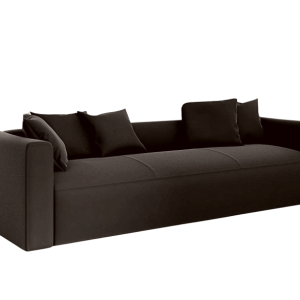 Sofa Rozkładana Czteroosobowa z Pojemnikiem FANTOM Brązowy z Funkcją Spania 814730 Sofa Rozkładana Czteroosobowa z Pojemnikiem FANTOM Brązowy z Funkcją Spania 814730