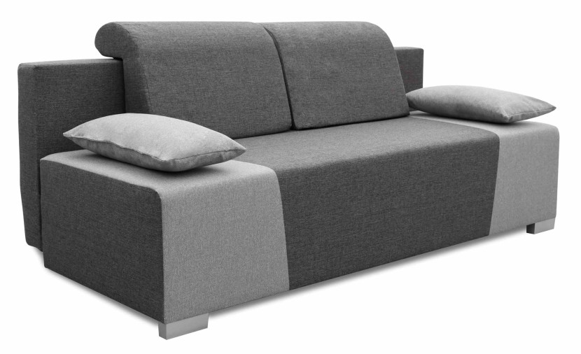 Sofa rozkładana do salonu Kordoba Grafit/Szary 195509