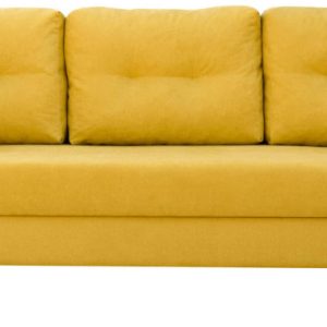 Sofa rozkładana do salonu Lahti Żółta 195480 Sofa rozkładana do salonu Lahti Żółta 195480