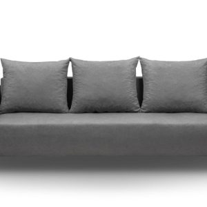 Sofa rozkładana do salonu Lugo Szara 195508 Sofa rozkładana do salonu Lugo Szara 195508