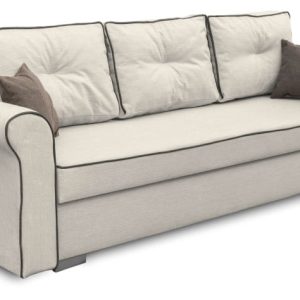 Sofa rozkładana do salonu Merida Kremowa 195470 Sofa rozkładana do salonu Merida Kremowa 195470