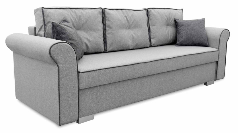 Sofa rozkładana do salonu Merida Szara 195452