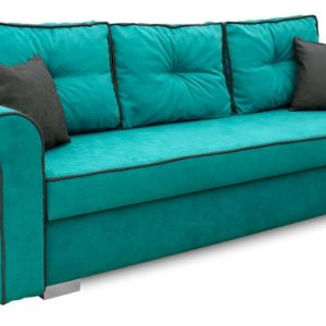 Sofa rozkładana do salonu Merida Turkusowa 195469 Sofa rozkładana do salonu Merida Turkusowa 195469