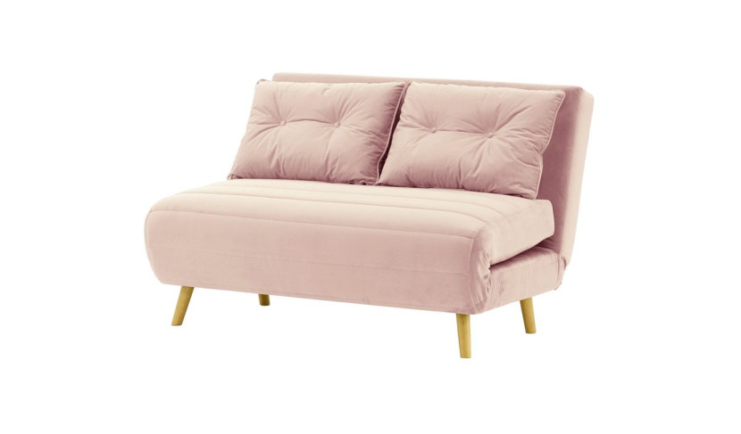 Sofa rozkładana Flic 120 cm-Velluto 14-like oak 198469