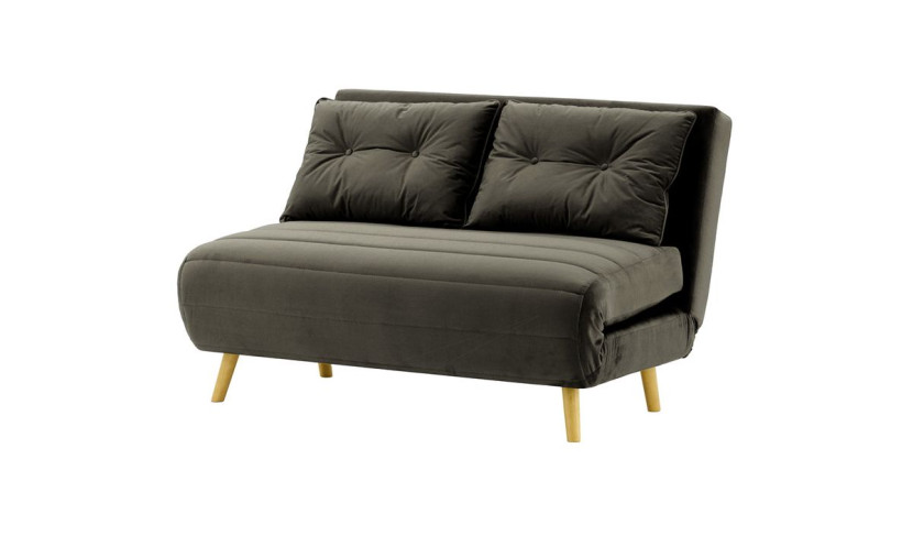 Sofa rozkładana Flic 120 cm-Velluto 19-like oak 198431