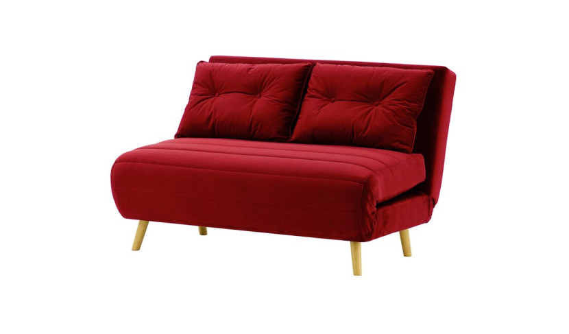Sofa rozkładana Flic 120 cm-Velluto 7-like oak 198446