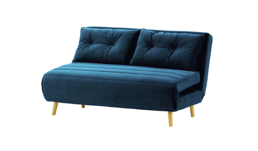 Sofa rozkładana Flic 142 cm-Velluto 11-like oak 198512