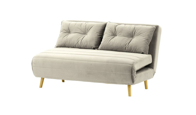 Sofa rozkładana Flic 142 cm-Velluto 15-like oak 198496