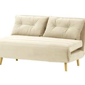 Sofa rozkładana Flic 142 cm-Velluto 2-like oak 198583 Sofa rozkładana Flic 142 cm-Velluto 2-like oak 198583