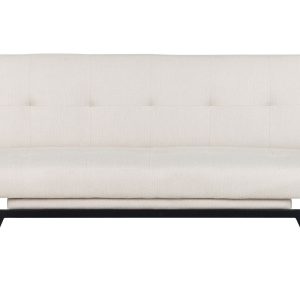 Sofa rozkładana funkcja spania biała 281229 Sofa rozkładana funkcja spania biała 281229