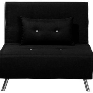 Sofa rozkładana funkcja spania czarna 191010 Sofa rozkładana funkcja spania czarna 191010