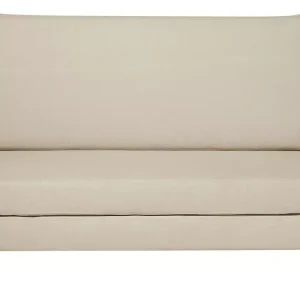 Sofa rozkładana funkcja spania łóżko beżowa 77140 Sofa rozkładana funkcja spania łóżko beżowa 77140