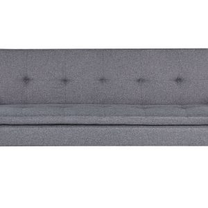 Sofa rozkładana funkcja spania łóżko szara 193065 Sofa rozkładana funkcja spania łóżko szara 193065
