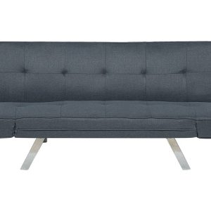 Sofa rozkładana funkcja spania szary 124055 Sofa rozkładana funkcja spania szary 124055