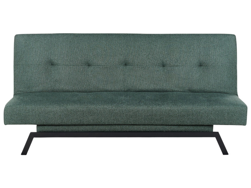 Sofa rozkładana funkcja spania zielona 452540