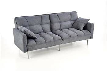 Sofa rozkładana Kalin szara pikowana 171828