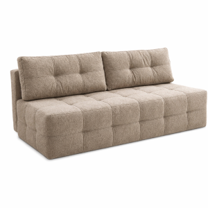 Sofa Rozkładana Kanapa z Funkcją Spania Dwuosobowa Do Salonu Kremowa MORANA 1032153 Sofa Rozkładana Kanapa z Funkcją Spania Dwuosobowa Do Salonu Kremowa MORANA 1032153