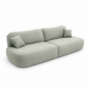 Sofa Rozkładana Kanapa z Funkcją Spania Dwuosobowa Do Salonu Szara AVERIO 999632 Sofa Rozkładana Kanapa z Funkcją Spania Dwuosobowa Do Salonu Szara AVERIO 999632