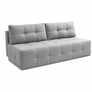 Sofa Rozkładana Kanapa z Funkcją Spania Dwuosobowa Do Salonu Szara MORANA 1032151 Sofa Rozkładana Kanapa z Funkcją Spania Dwuosobowa Do Salonu Szara MORANA 1032151