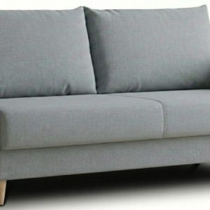 Sofa Rozkładana Kanapa z Funkcją Spania i Pojemnikiem do Salonu Look Szara 955629 Sofa Rozkładana Kanapa z Funkcją Spania i Pojemnikiem do Salonu Look Szara 955629