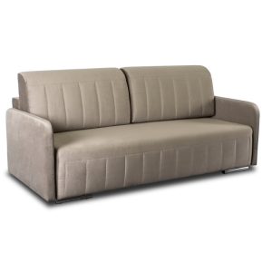 Sofa Rozkładana Kanapa Z Funkcją Spania Wersalka Dwuosobowa Beżowa LUMO 521573 Sofa Rozkładana Kanapa Z Funkcją Spania Wersalka Dwuosobowa Beżowa LUMO 521573