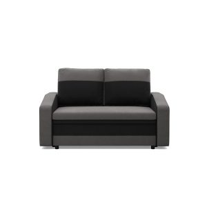 Sofa rozkładana, mikrofaza, AURELO, 148x87x90 cm, czarny | TYLETEGOTU 773269 Sofa rozkładana, mikrofaza, AURELO, 148x87x90 cm, czarny | TYLETEGOTU 773269
