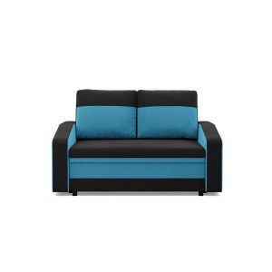 Sofa rozkładana, mikrofaza, AURELO, 148x87x90 cm, niebieski | TYLETEGOTU 773380 Sofa rozkładana, mikrofaza, AURELO, 148x87x90 cm, niebieski | TYLETEGOTU 773380