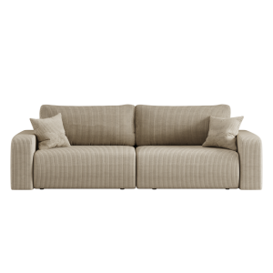 Sofa rozkładana MILANO z pojemnikiem na pościel tkanina Poso Ciemnobeżowy 636793 Sofa rozkładana MILANO z pojemnikiem na pościel tkanina Poso Ciemnobeżowy 636793