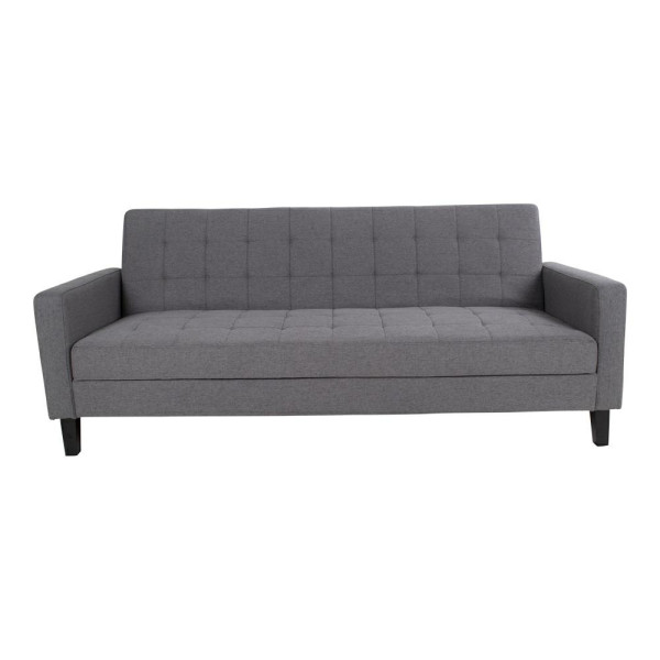 Sofa rozkładana Milton szara ciemna z pojemnikiem na pościel 659886