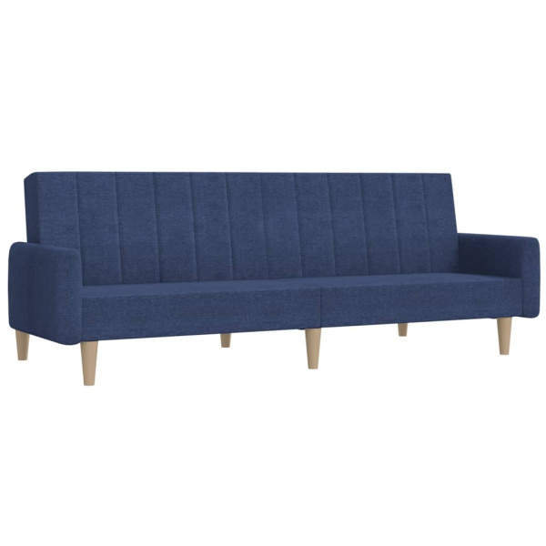 Sofa rozkładana Niebieski Tkanina vidaXL 471250