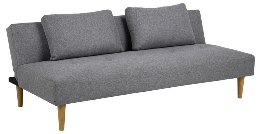 Sofa rozkładana nowoczesna Lucca szara dwuosobowa 71234