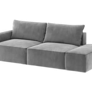 Sofa Rozkładana Prawostronna Trzyosobowa VINCI 2 Szara z Funkcją Spania 775190 Sofa Rozkładana Prawostronna Trzyosobowa VINCI 2 Szara z Funkcją Spania 775190