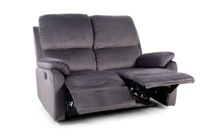 Sofa rozkładana SPENCER 2 VELVET szara 854958