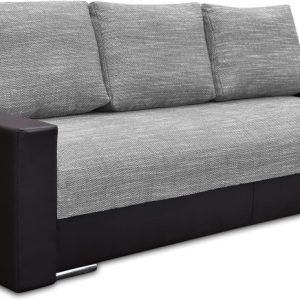 Sofa rozkładana sprężyny bonell Klass Plus Czarny/Srebrny 195446 Sofa rozkładana sprężyny bonell Klass Plus Czarny/Srebrny 195446
