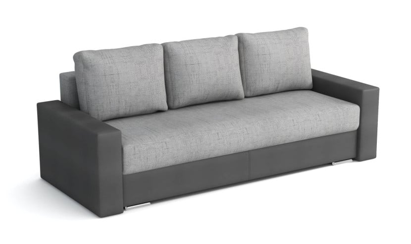 Sofa rozkładana sprężyny bonell Klass Plus Grafit/Srebrny 195439