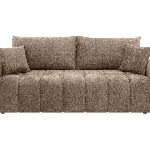 Sofa rozkładana trzyosobowa Cloud z pojemnikiem brązowa 993101 Sofa rozkładana trzyosobowa Cloud z pojemnikiem brązowa 993101