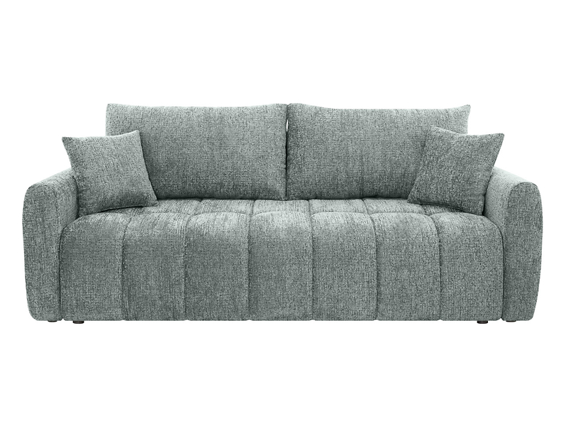 Sofa rozkładana trzyosobowa Cloud z pojemnikiem szara 993102