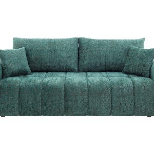 Sofa rozkładana trzyosobowa Cloud z pojemnikiem turkusowa 993100 Sofa rozkładana trzyosobowa Cloud z pojemnikiem turkusowa 993100