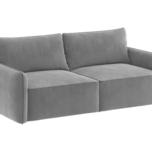 Sofa Rozkładana Trzyosobowa Pojemnik VINCI SMALL Szara z Funkcją Spania 777298 Sofa Rozkładana Trzyosobowa Pojemnik VINCI SMALL Szara z Funkcją Spania 777298