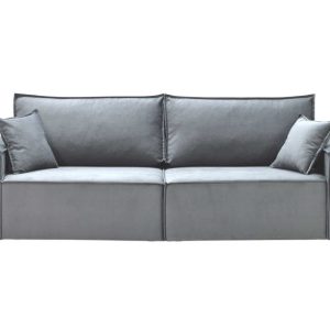 Sofa Rozkładana Trzyosobowa z Pojemnikiem GRANDE Szara z Funkcją Spania 777280 Sofa Rozkładana Trzyosobowa z Pojemnikiem GRANDE Szara z Funkcją Spania 777280
