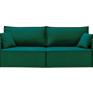 Sofa Rozkładana Trzyosobowa z Pojemnikiem GRANDE Zielony z Funkcją Spania 805170 Sofa Rozkładana Trzyosobowa z Pojemnikiem GRANDE Zielony z Funkcją Spania 805170